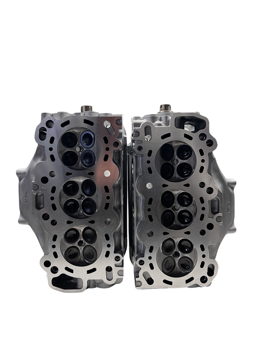 Bottom view of cylinder heads for a Honda 3.0L Casting #RCA (SOLD IN PAIR)