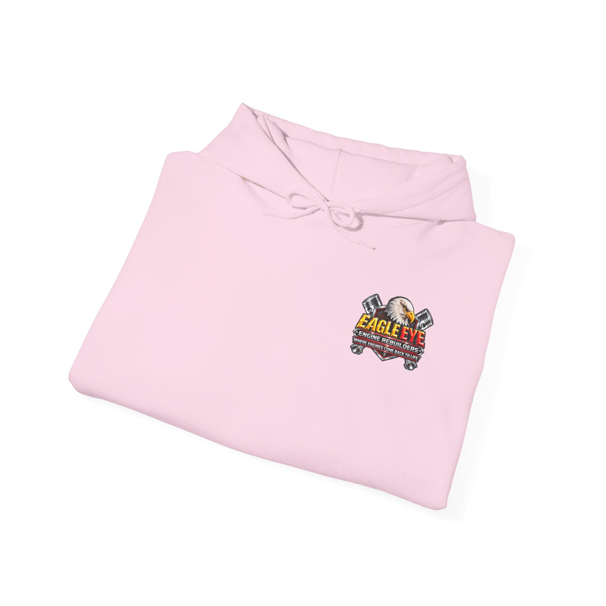 Eagle Eye Engine Rebuilders Hoodie — 'Where Engines Come Back to Life' Mechanics Sweatshirt