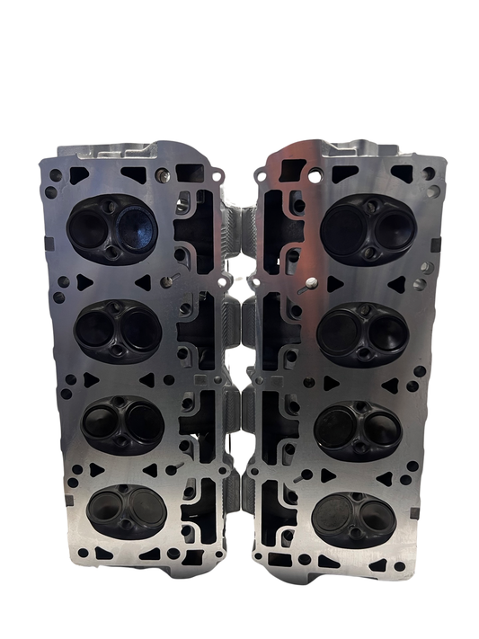 Bottom view of cylinder heads Chrysler/ DODGE Hemi 5.7L Casting #1616DE (SOLD IN PAIR)