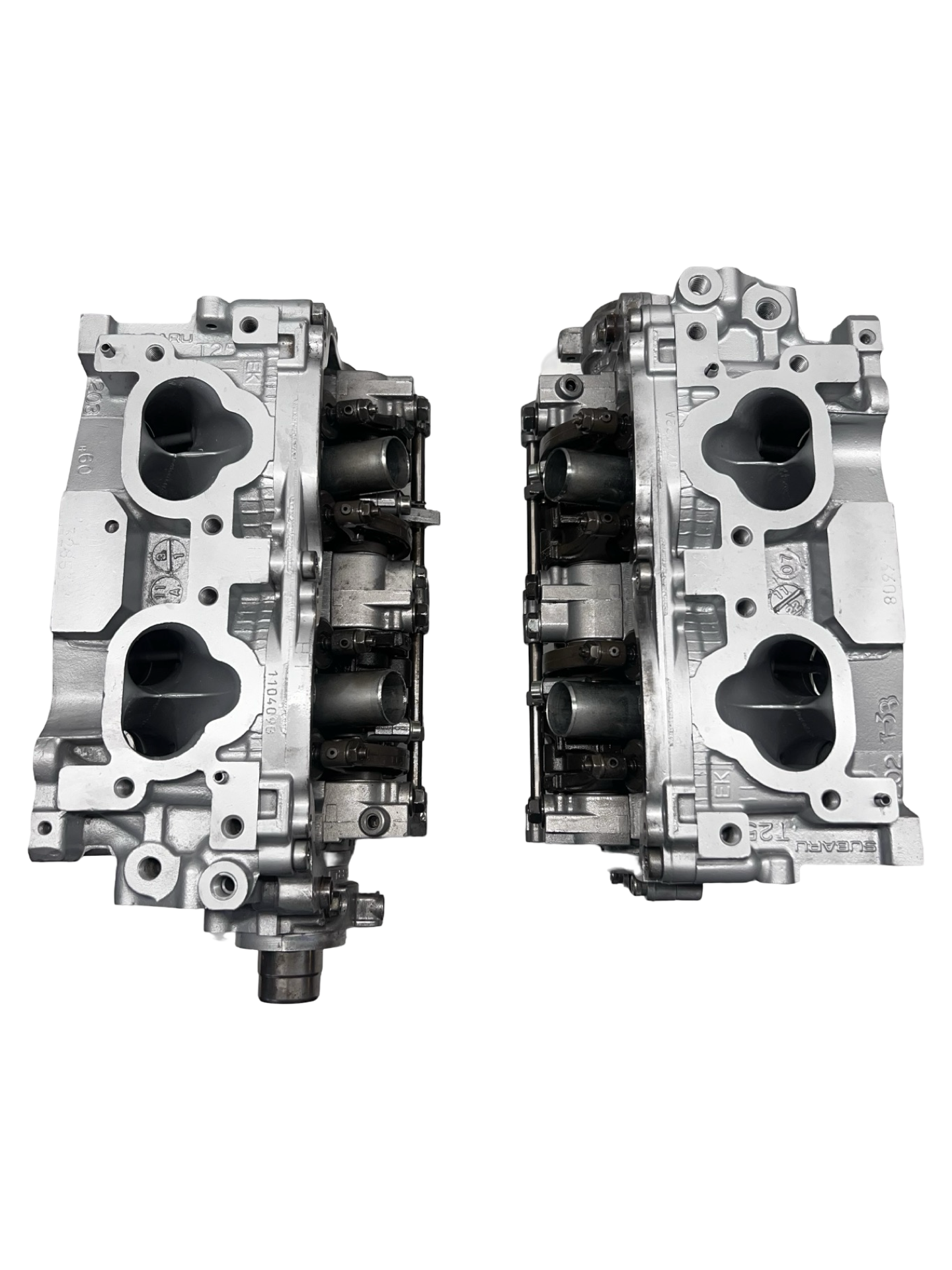 Intake side of Subaru 2.5L EJ25 Casting #T25