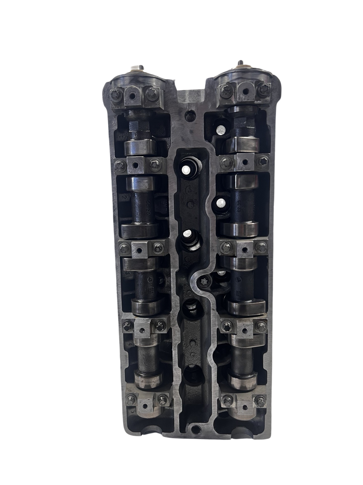 Top view of cylinder head for a SUZUKI 2.0L DOHC Casting #92063877R