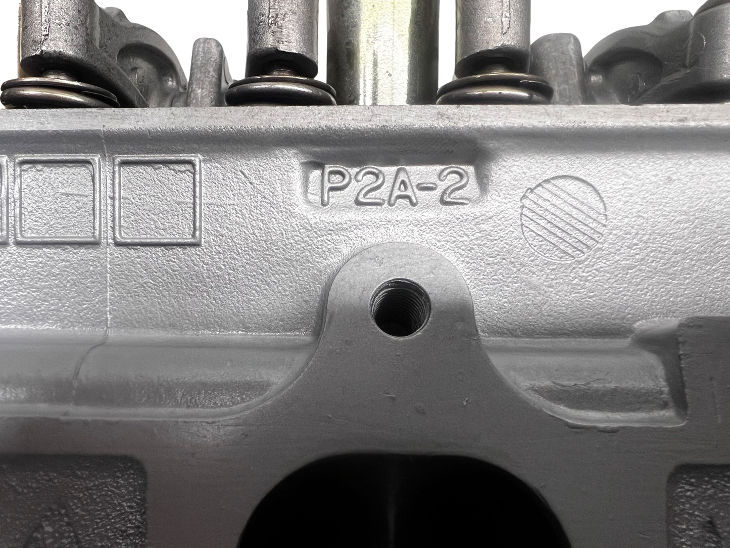 casting view of Honda Civic 1.6L Casting #P2A None VTEC
