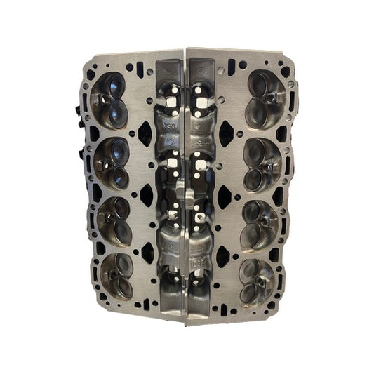 Bottom view of cylinder heads Chevy Vortec Casting #062 (SOLD IN PAIR)