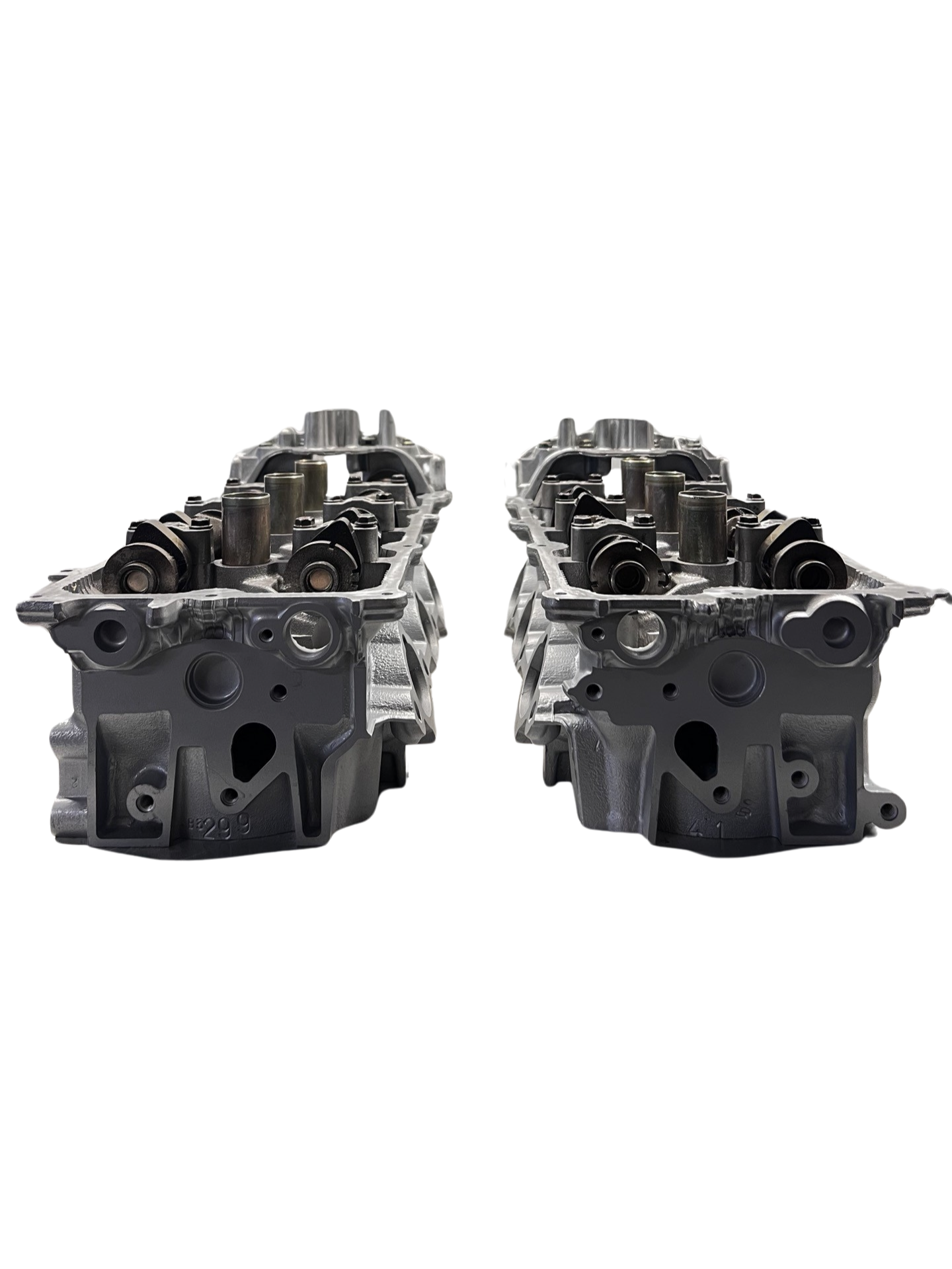 front side of cylinder head Nissan 4.0L DOHC VQ40DE Casting #EA2