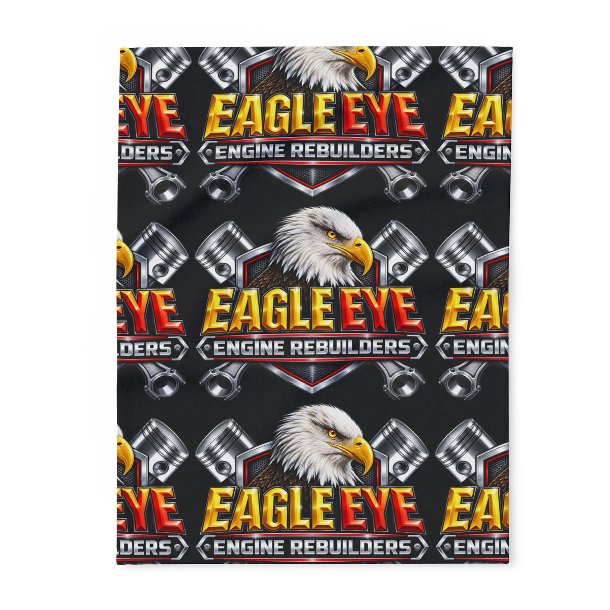 Eagle Eye Engine Rebuilders Fleece Blanket