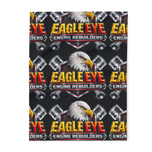 Eagle Eye Engine Rebuilders Fleece Blanket