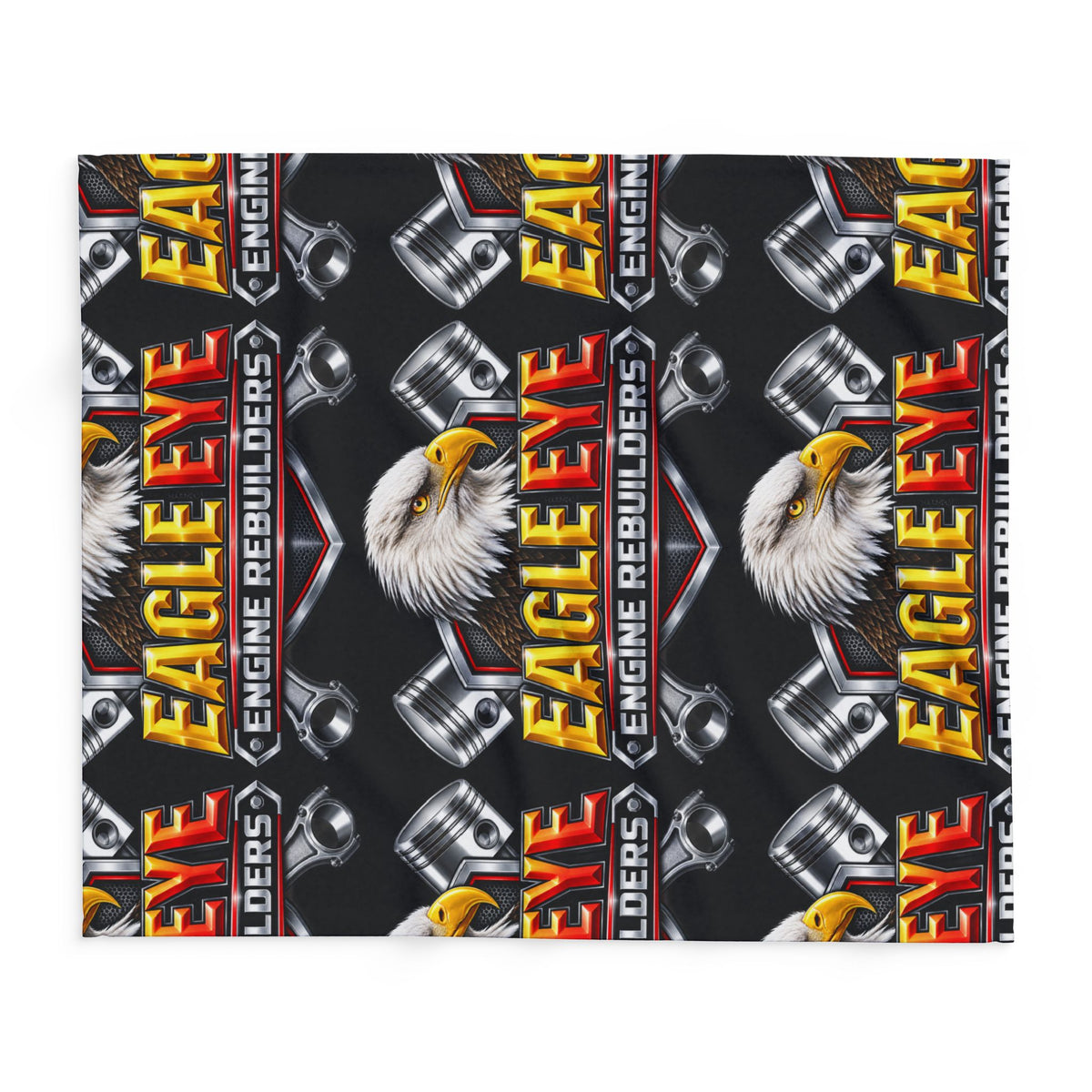 Eagle Eye Engine Rebuilders Fleece Blanket