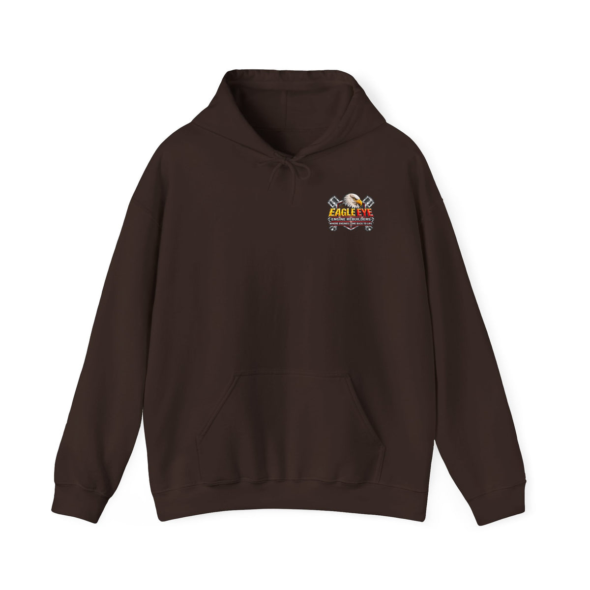 Eagle Eye Engine Rebuilders Hoodie — 'Where Engines Come Back to Life' Mechanics Sweatshirt