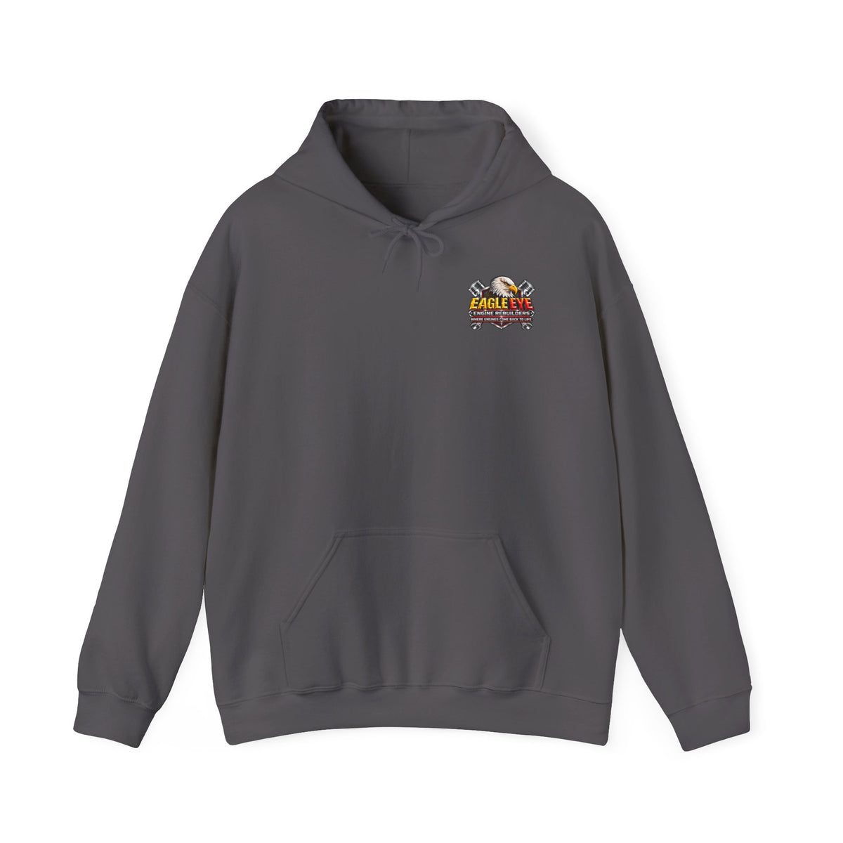 Eagle Eye Engine Rebuilders Hoodie — 'Where Engines Come Back to Life' Mechanics Sweatshirt
