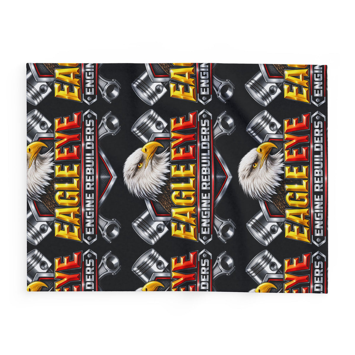 Eagle Eye Engine Rebuilders Fleece Blanket