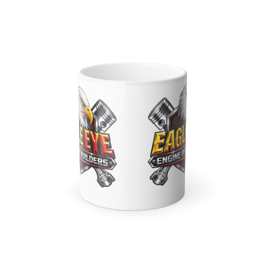 Eagle Engine Builders Color-Changing Coffee Mug — 11oz Morphing Heat Reveal