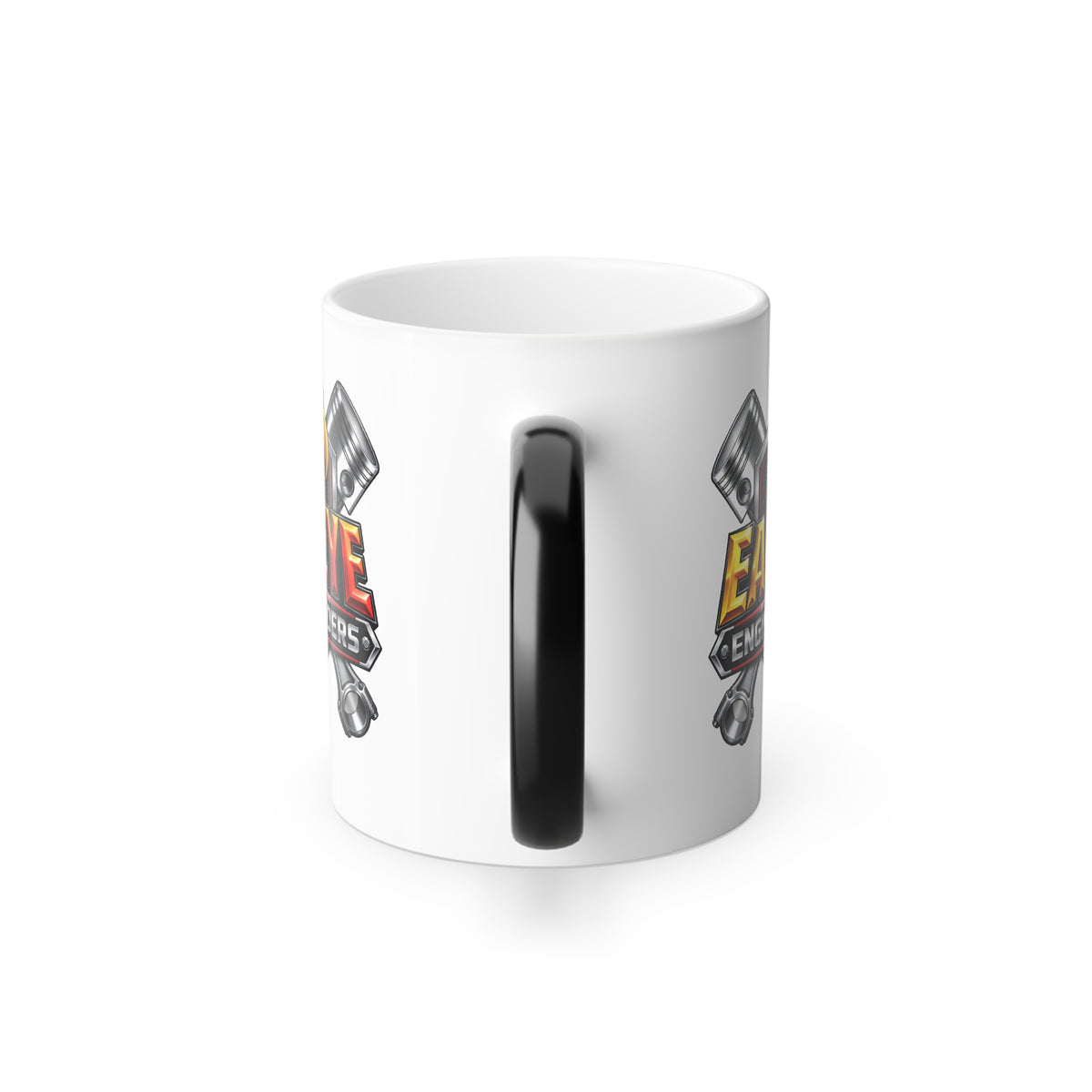 Eagle Engine Builders Color-Changing Coffee Mug — 11oz Morphing Heat Reveal