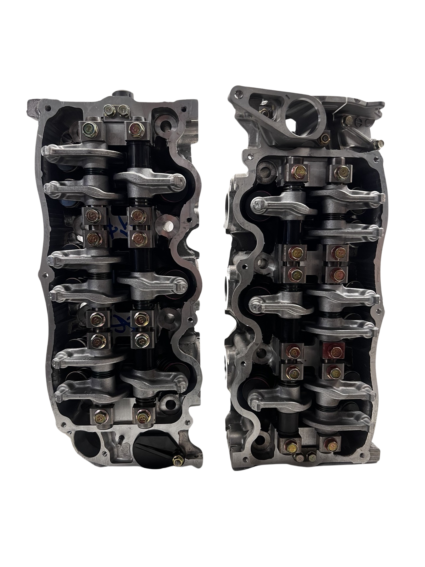 Top view of cylinder head for a NEW Mazda 3.0L Casting #JE06 (SOLD IN PAIR)