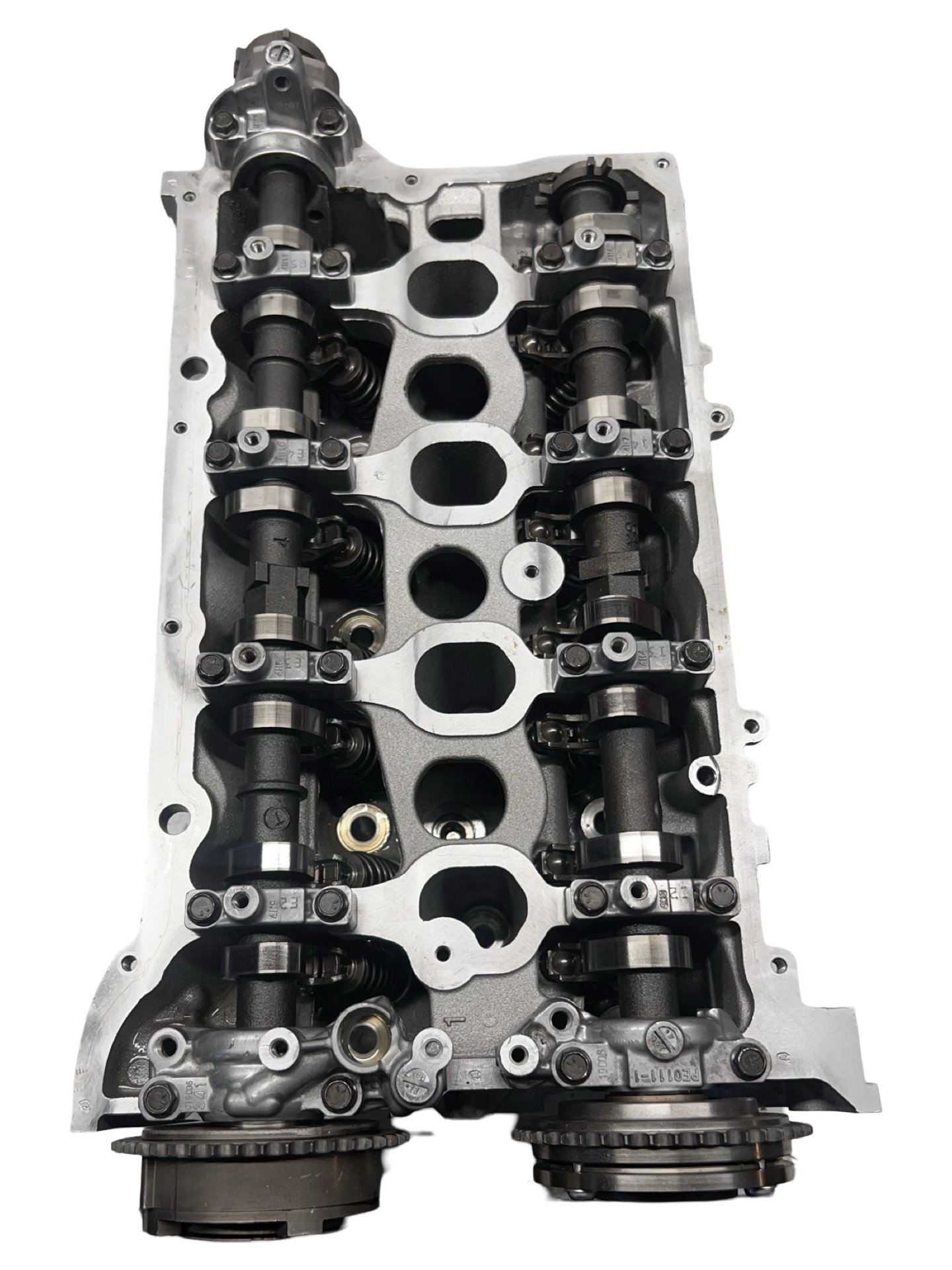 Top of  Mazda PY8W 2.5L Turbo Cylinder Head 