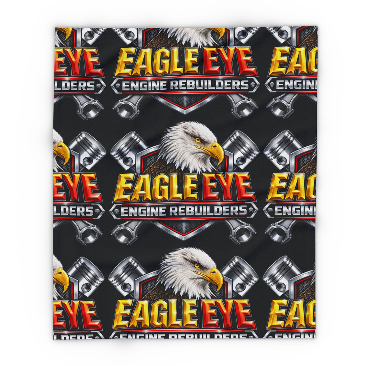 Eagle Eye Engine Rebuilders Fleece Blanket