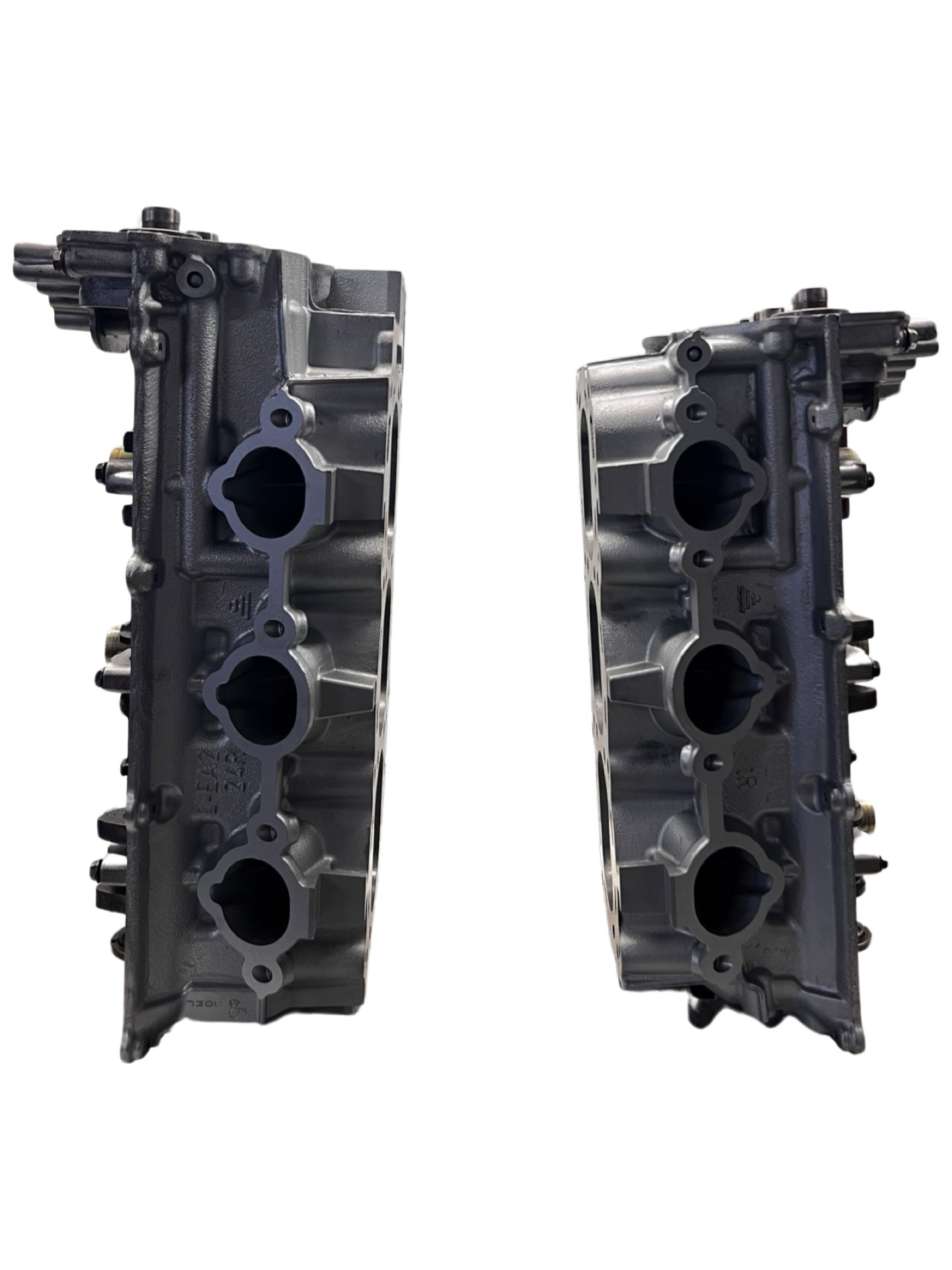 Intake side of cylinder head Nissan 4.0L DOHC VQ40DE Casting #EA2