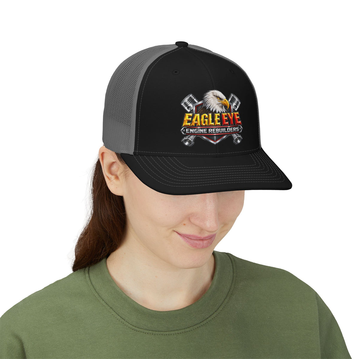 Eagle Eye Engine Rebuilders Snapback Trucker Cap