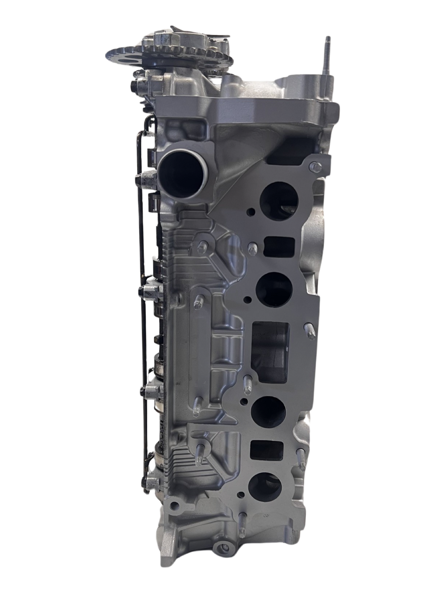 Exhaust side of Toyota 2.7L 2TR cylinder head
