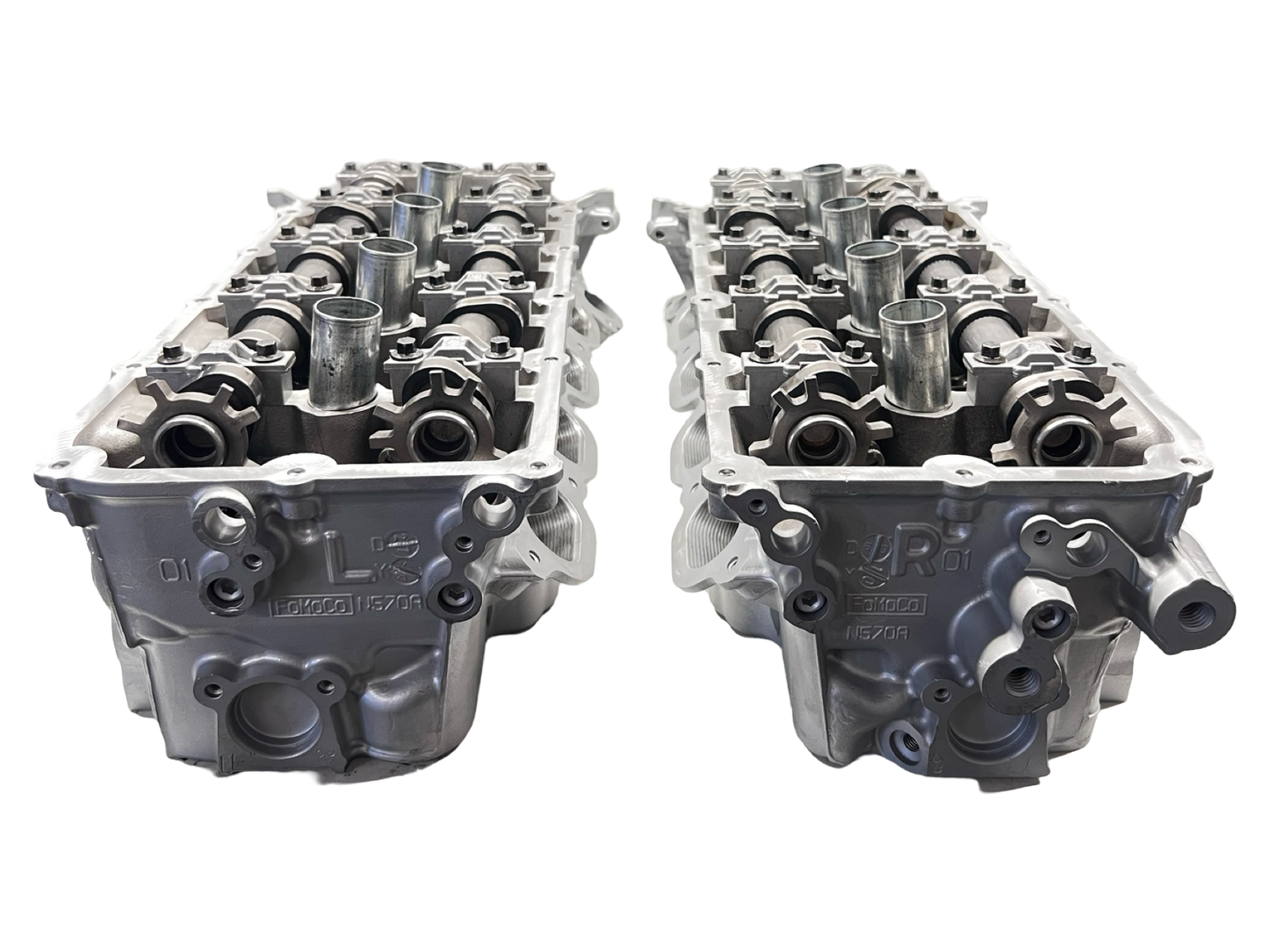 Rear view of Ford Shelby 5.2L Casting #GR3E CNC Ported
