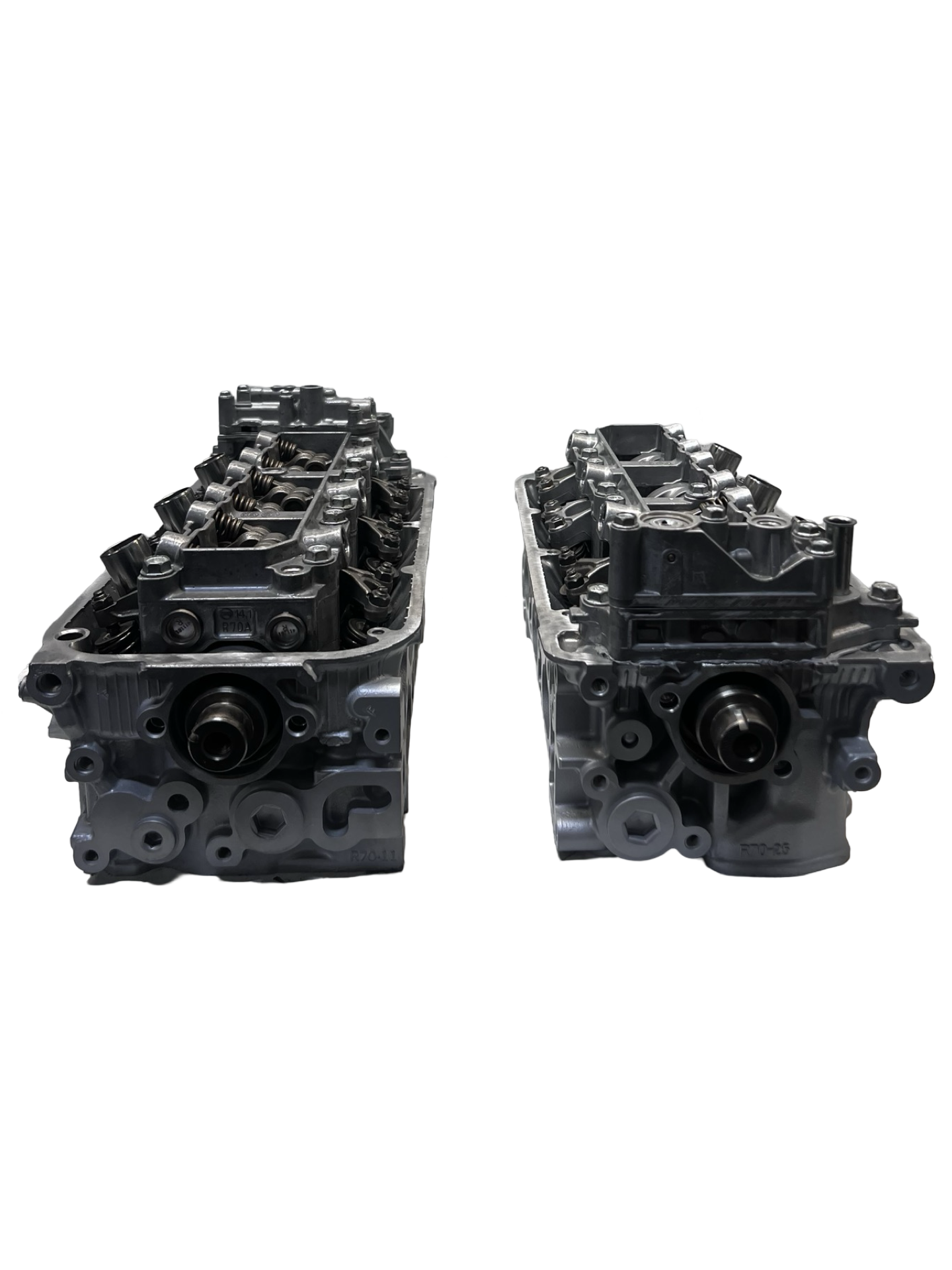 FRONT VIEW OF HONDA J35 3.5L SOHC CASTING #R70 (SOLD IN PAIR)