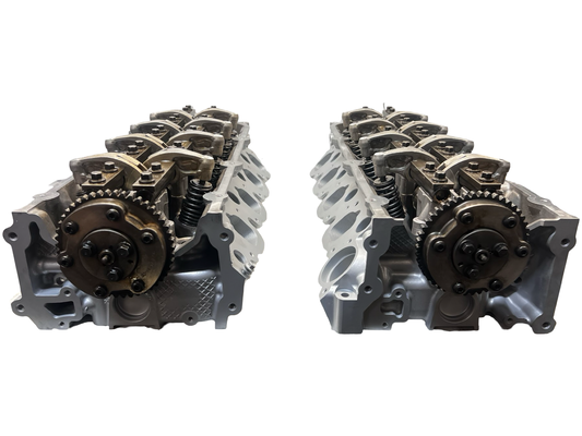 Front view of Ford 6.2L Casting # RF-FC3E SOHC (SOLD IN PAIR)