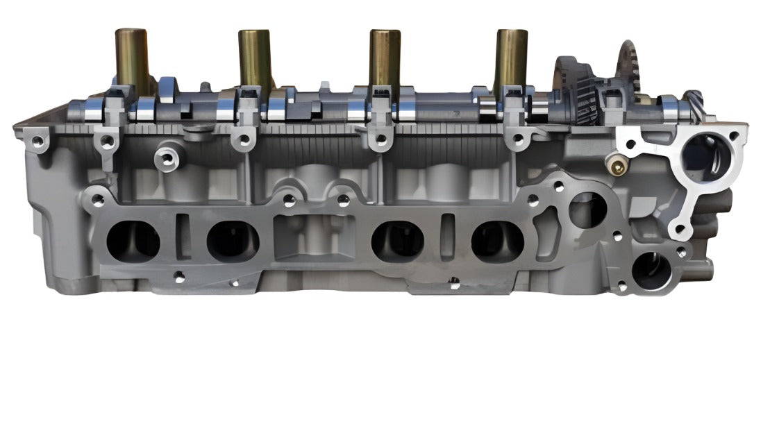 Exhaust side of cylinder head for a Toyota Tacoma 2.7 (4 intake ports)
