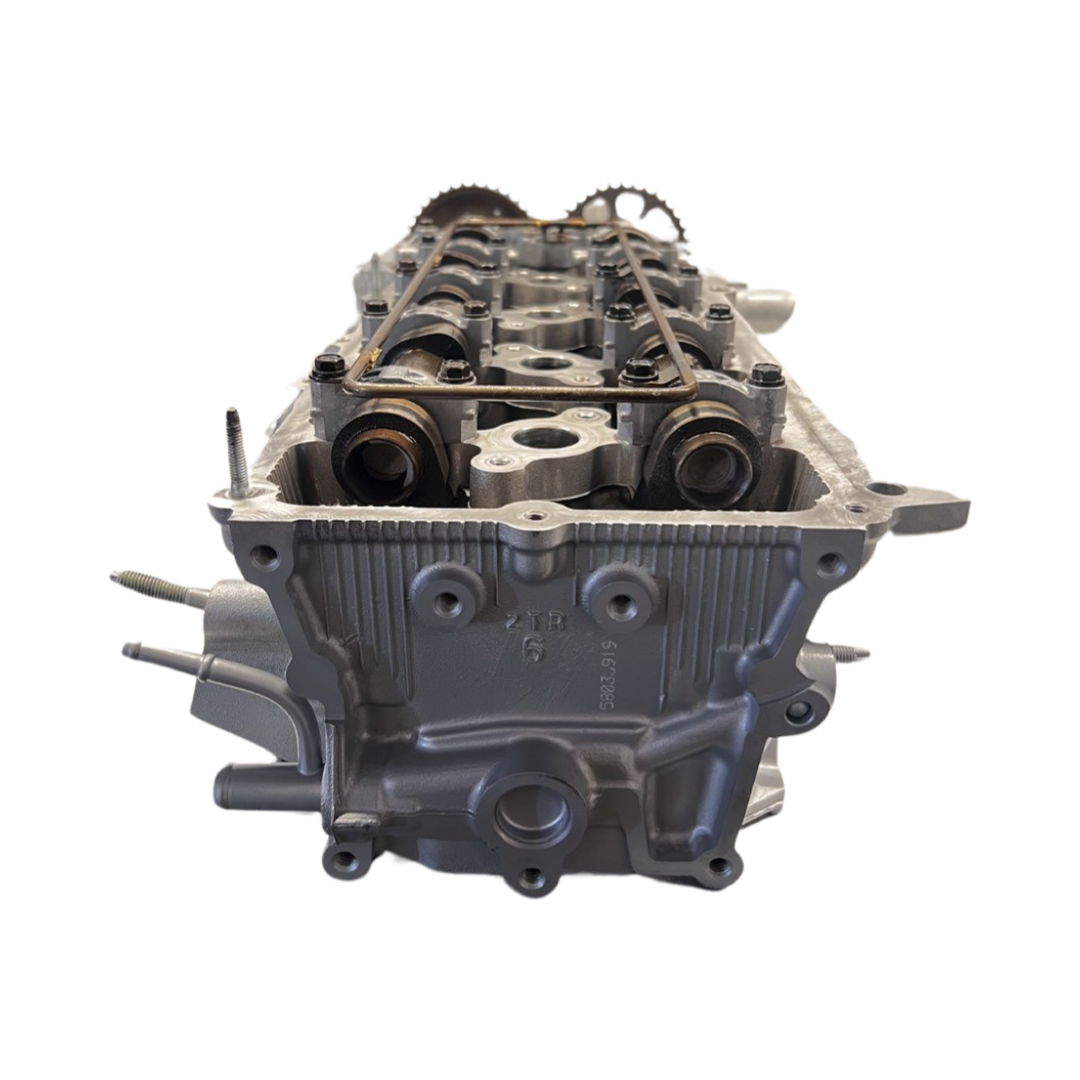 Side view of Toyota 2.7L 2TR cylinder head