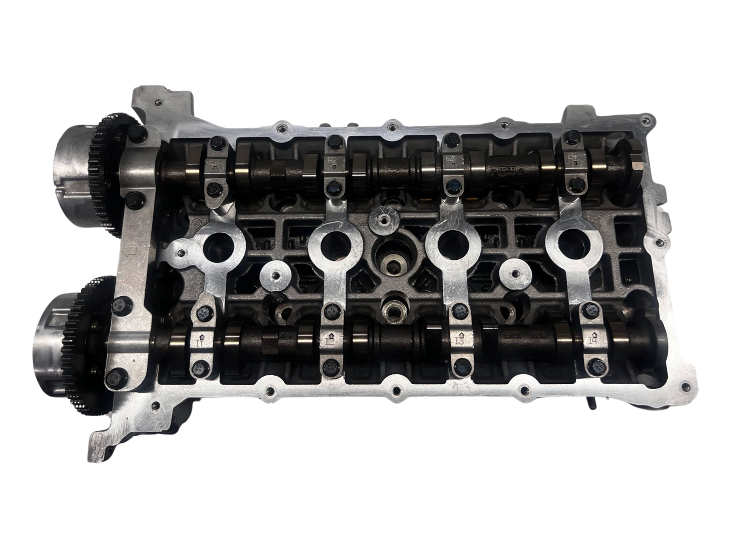 Top view of cylinder head Chrysler 2.0L/2.4L Casting #04884510AD
