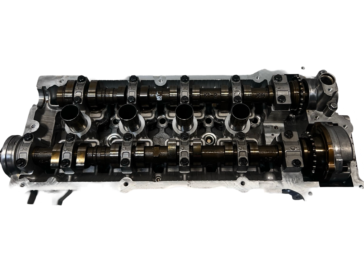 ZOOM TOP VIEW OF HYUNDAI 1.6 DOHC CASTING #CVVT