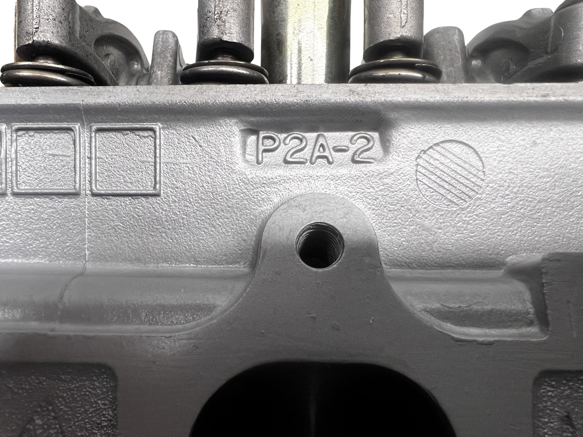 casting view of Honda Civic 1.6L Casting #P2A None VTEC