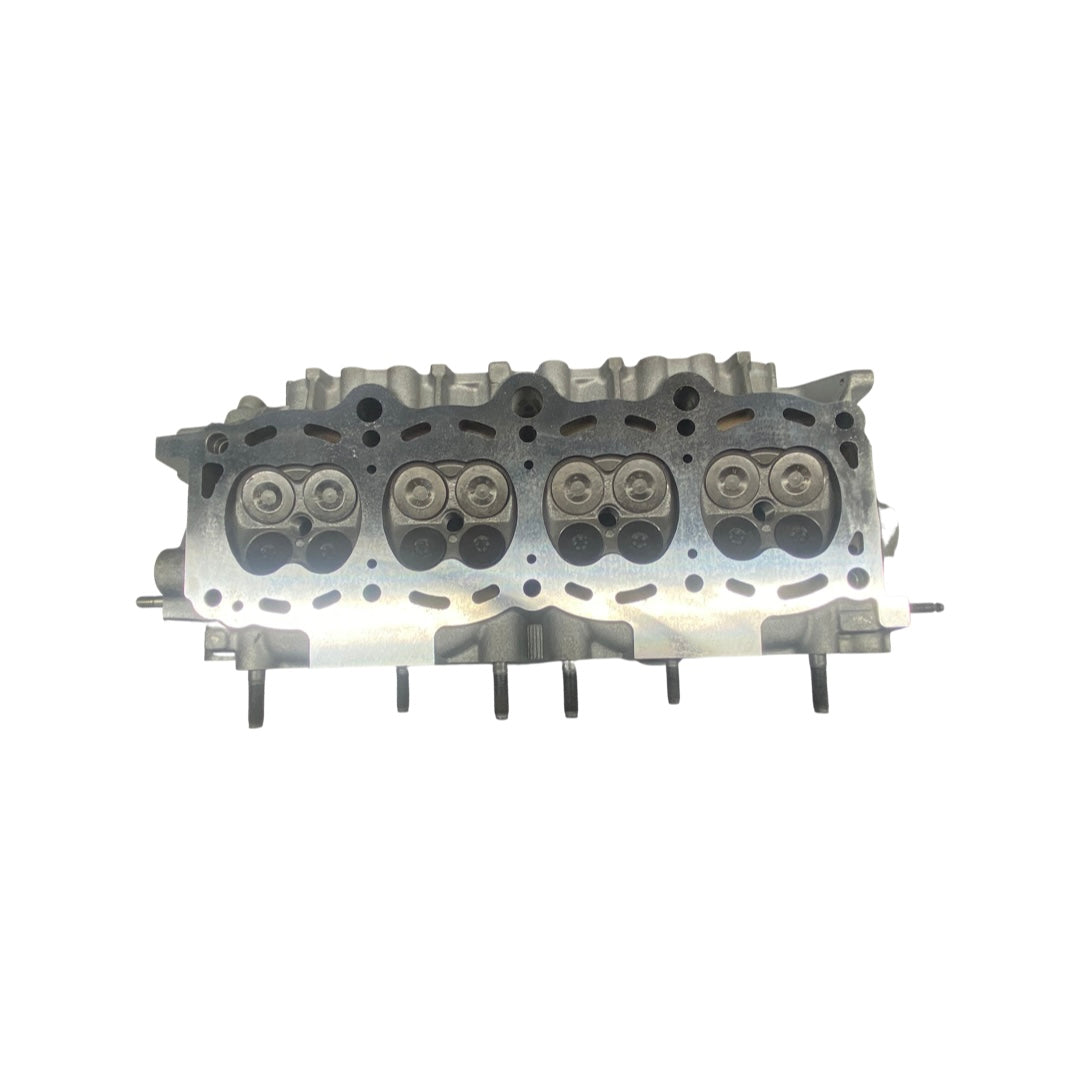 Bottom view of cylinder head for a Toyota 2.2L DOHC 5S-FE