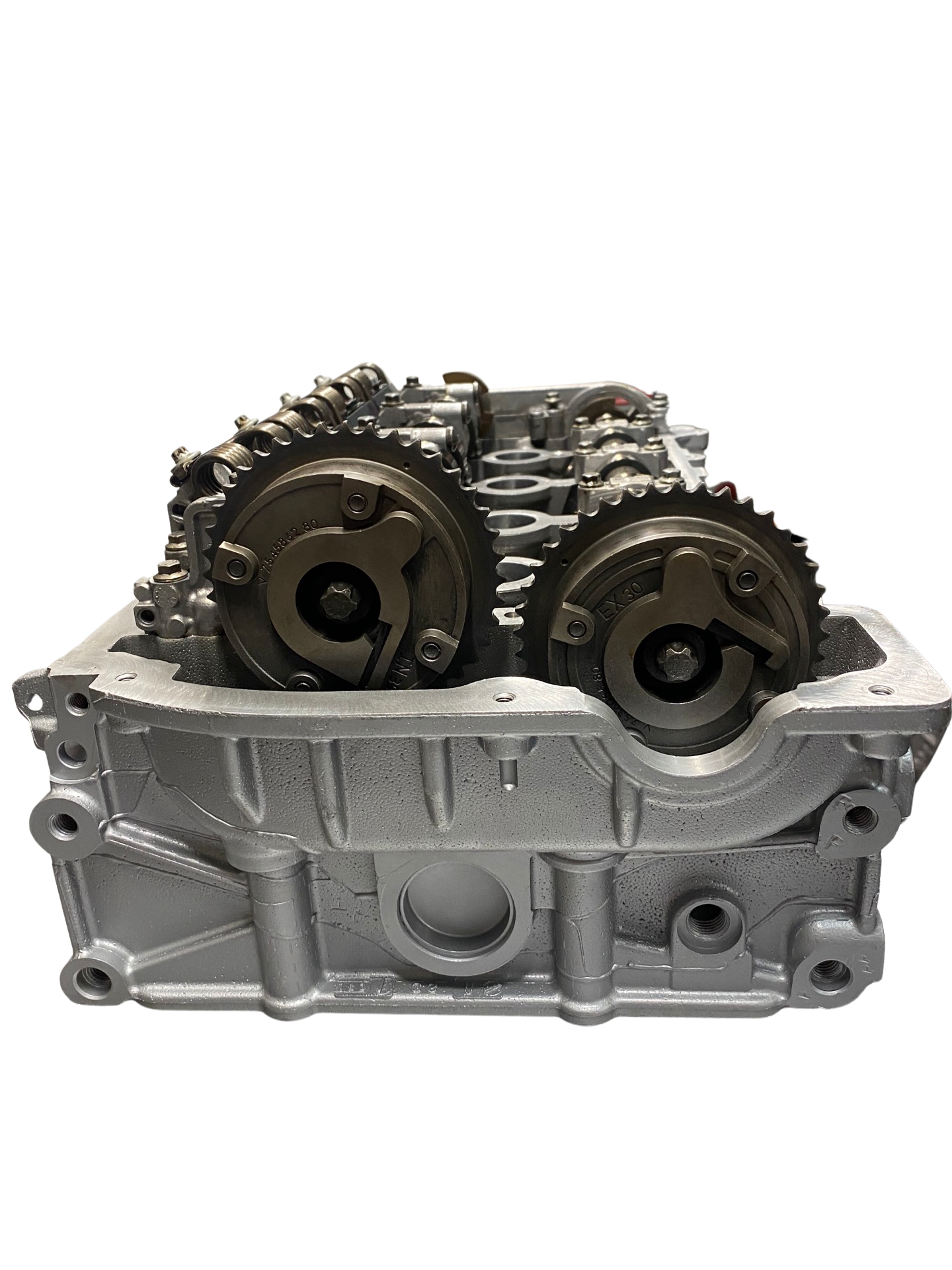 Front view of cylinder head for a Mini Cooper Casting #R56/R55/R57/R58 N12